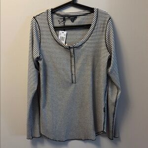 NWT Buffalo David Bitton Striped Long Sleeve Size XL